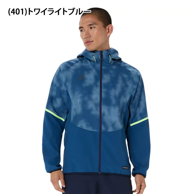 アシックス asics ACTIMOTION クールグラフィック クロスフーディー パーカー 長袖 2033C020 スポーツウェア asi26ss