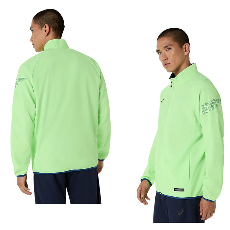 アシックス asics ドライクロスジャケット 長袖 メンズ 2033C022 ジャージ スポーツウェア トレーニングウェア asi26ss