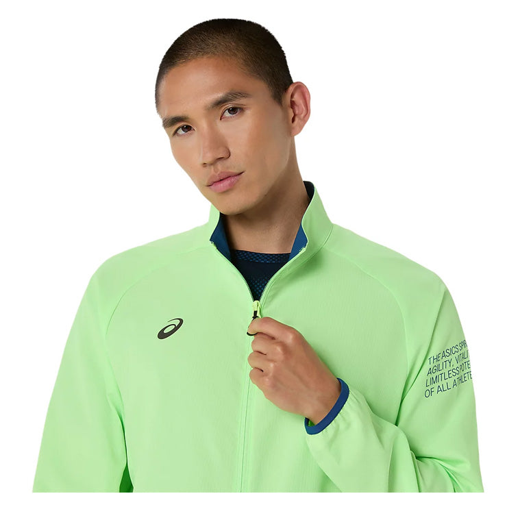 アシックス asics ドライクロスジャケット 長袖 メンズ 2033C022 ジャージ スポーツウェア トレーニングウェア asi26ss