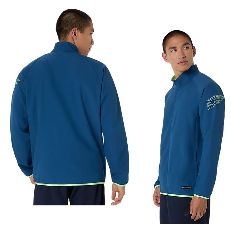 アシックス asics ドライクロスジャケット 長袖 メンズ 2033C022 ジャージ スポーツウェア トレーニングウェア asi26ss