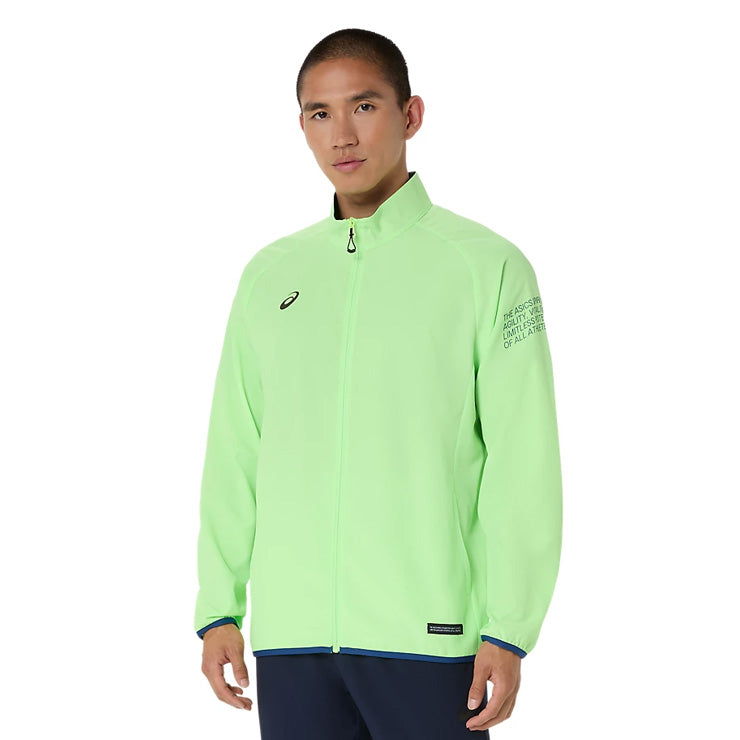 アシックス asics ドライクロスジャケット 長袖 メンズ 2033C022 ジャージ スポーツウェア トレーニングウェア asi26ss