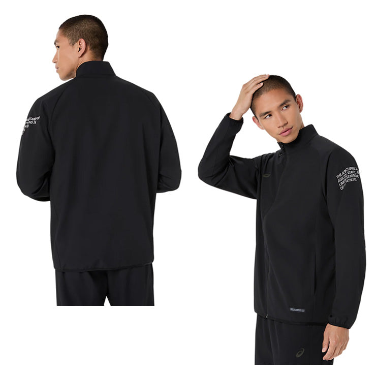 アシックス asics ドライクロスジャケット 長袖 メンズ 2033C022 ジャージ スポーツウェア トレーニングウェア asi26ss