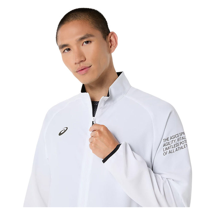 アシックス asics ドライクロスジャケット 長袖 メンズ 2033C022 ジャージ スポーツウェア トレーニングウェア asi26ss
