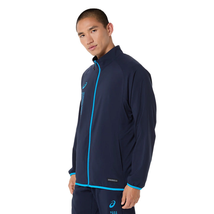 アシックス asics クールサマー ウーブンジャケット 長袖 メンズ 2033C031 ジャージ スポーツウェア トレーニングウェア asi26ss