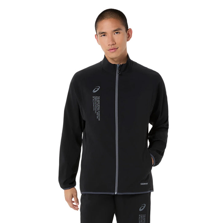 アシックス asics クールサマー ウーブンジャケット 長袖 メンズ 2033C031 ジャージ スポーツウェア トレーニングウェア asi26ss