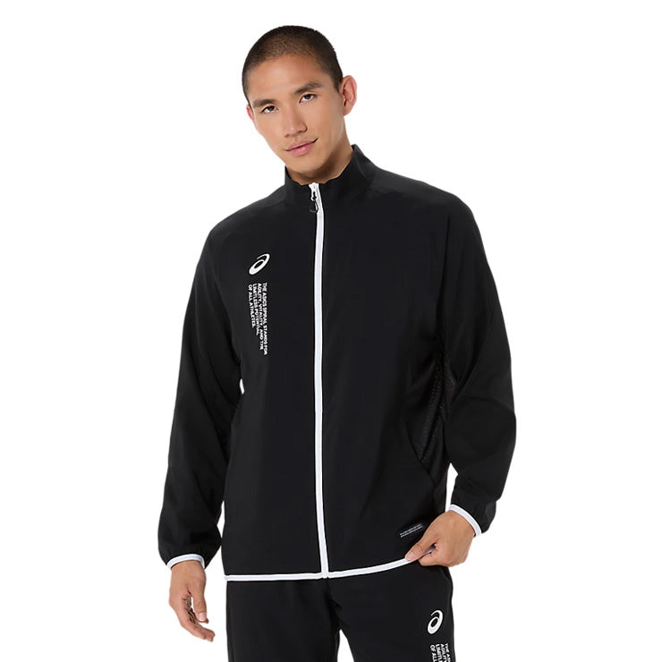 アシックス asics クールサマー ウーブンジャケット 長袖 メンズ 2033C031 ジャージ スポーツウェア トレーニングウェア asi26ss