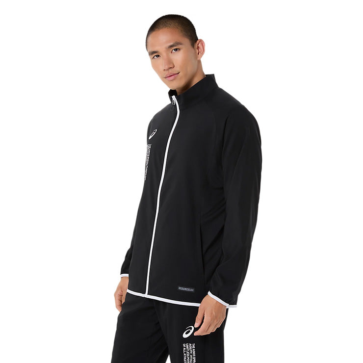 アシックス asics クールサマー ウーブンジャケット 長袖 メンズ 2033C031 ジャージ スポーツウェア トレーニングウェア asi26ss