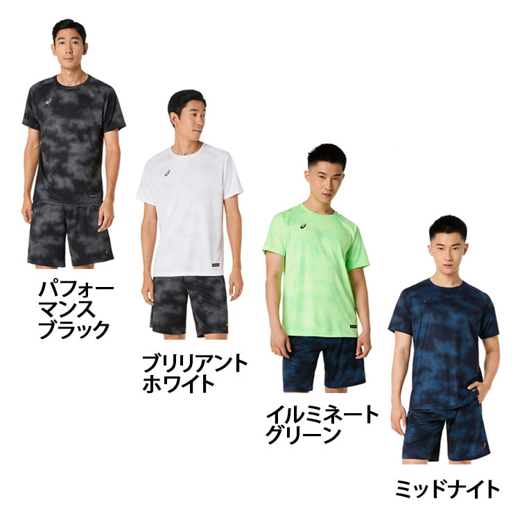 アシックス asics ドライグラフィック ショートスリーブシャツ 半袖 Tシャツ メンズ 2033C038 スポーツウェア トレーニングウェア asi26ss