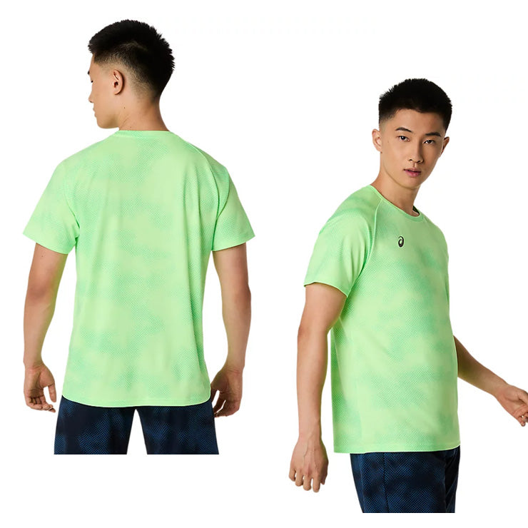 アシックス asics ドライグラフィック ショートスリーブシャツ 半袖 Tシャツ メンズ 2033C038 スポーツウェア トレーニングウェア asi26ss
