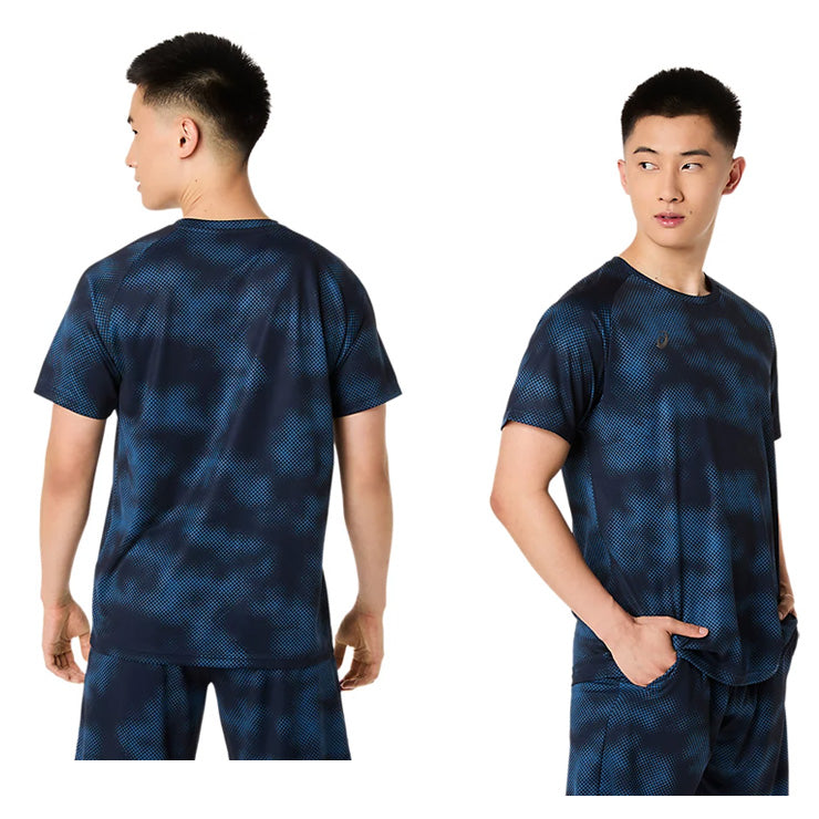 アシックス asics ドライグラフィック ショートスリーブシャツ 半袖 Tシャツ メンズ 2033C038 スポーツウェア トレーニングウェア asi26ss