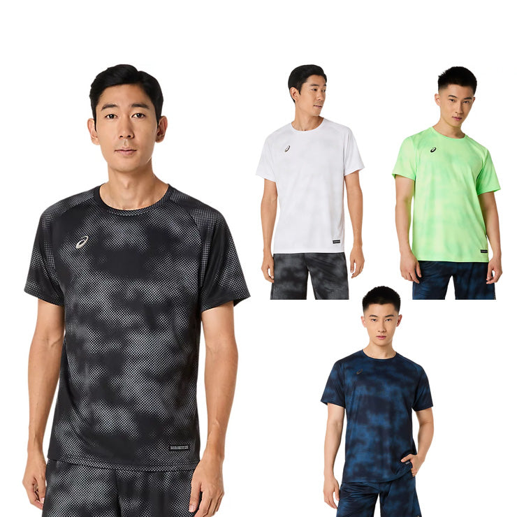 アシックス asics ドライグラフィック ショートスリーブシャツ 半袖 Tシャツ メンズ 2033C038 スポーツウェア トレーニングウェア asi26ss