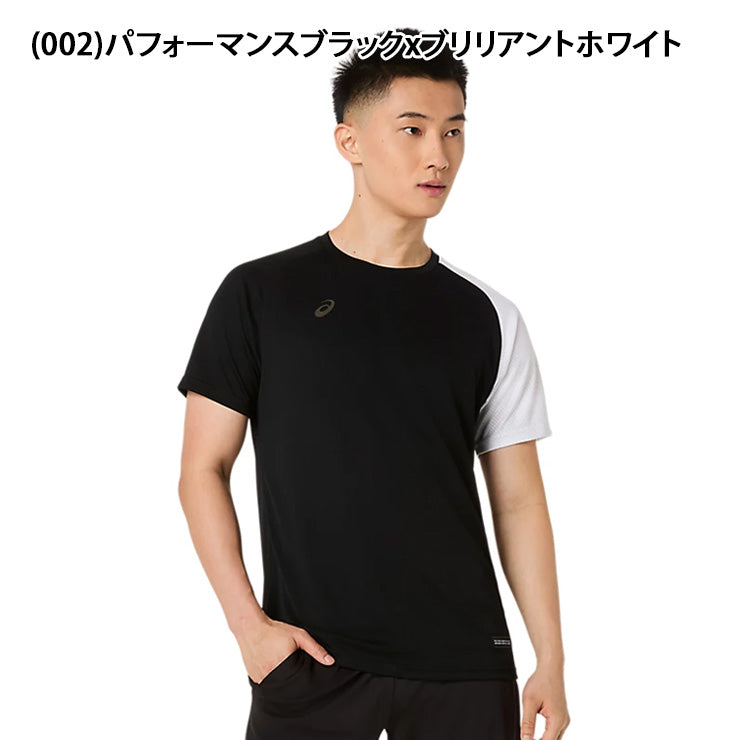 アシックス asics ドライ ショートスリーブシャツ 半袖 Tシャツ メンズ 2033C042 スポーツウェア トレーニングウェア asi26ss