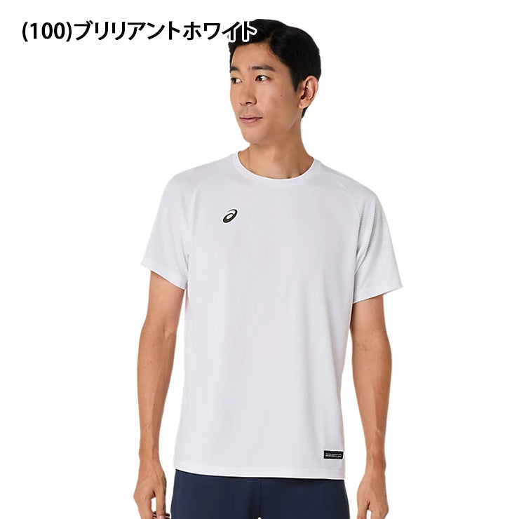 アシックス asics ドライ ショートスリーブシャツ 半袖 Tシャツ メンズ 2033C042 スポーツウェア トレーニングウェア asi26ss