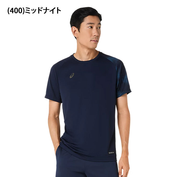 アシックス asics ドライ ショートスリーブシャツ 半袖 Tシャツ メンズ 2033C042 スポーツウェア トレーニングウェア asi26ss
