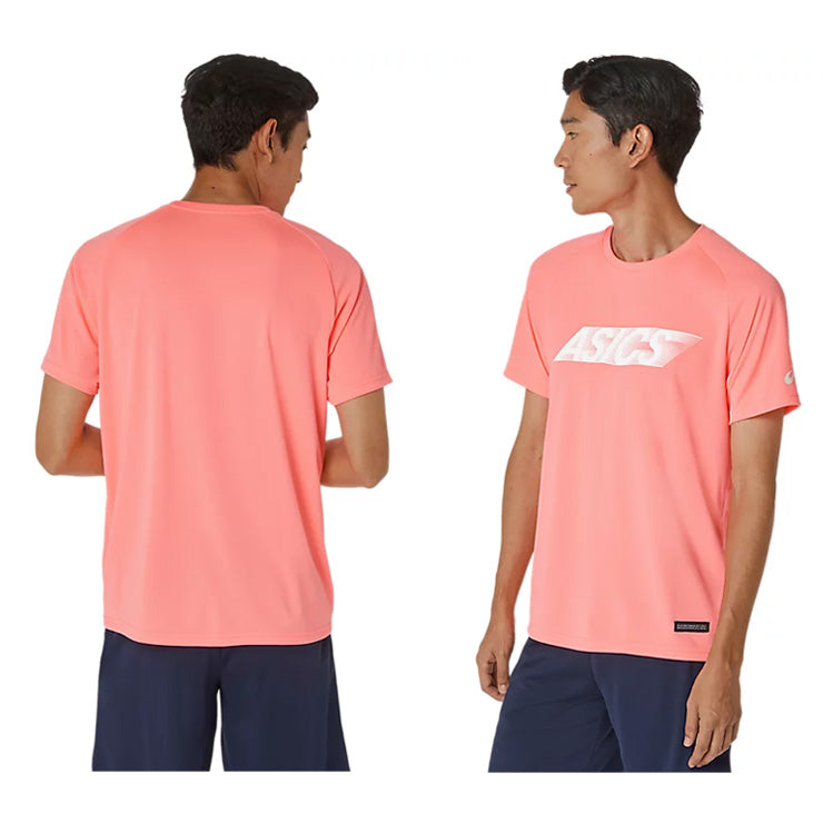 アシックス asics ドライ ショートスリーブシャツ 半袖 Tシャツ メンズ 2033C043 スポーツウェア トレーニングウェア asi26ss ネコポス