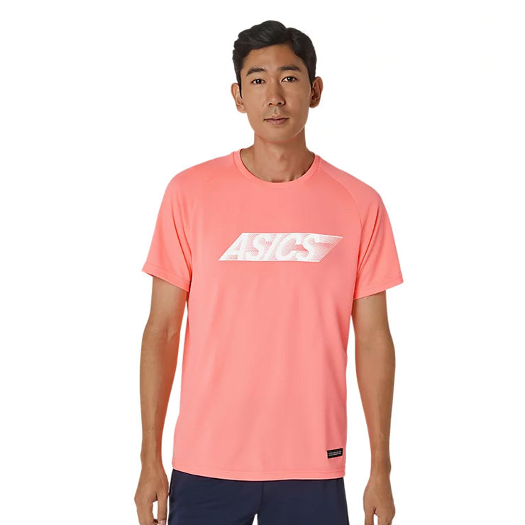 アシックス asics ドライ ショートスリーブシャツ 半袖 Tシャツ メンズ 2033C043 スポーツウェア トレーニングウェア asi26ss ネコポス