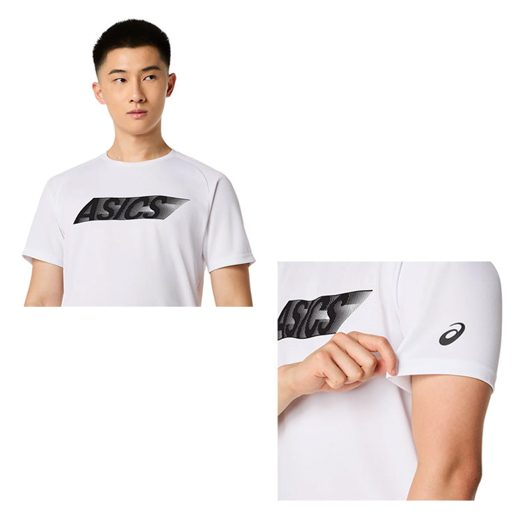 アシックス asics ドライ ショートスリーブシャツ 半袖 Tシャツ メンズ 2033C043 スポーツウェア トレーニングウェア asi26ss ネコポス