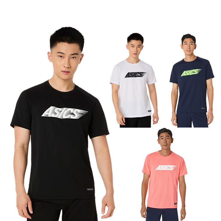アシックス asics ドライ ショートスリーブシャツ 半袖 Tシャツ メンズ 2033C043 スポーツウェア トレーニングウェア asi26ss ネコポス