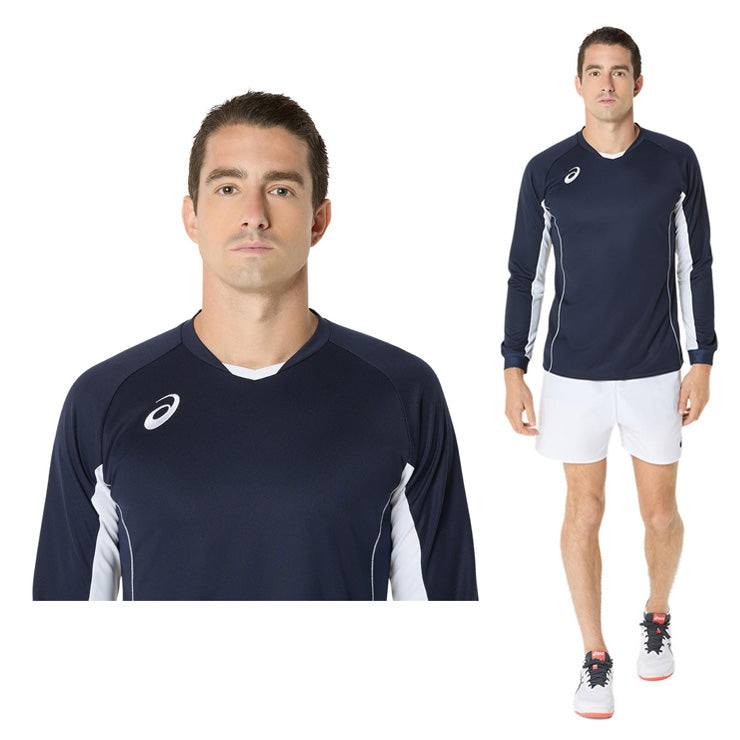 アシックス asics バレーボール ゲームプラシャツ ゲームシャツ 長袖 Tシャツ 2053A215 スポーツウェア asi25ss
