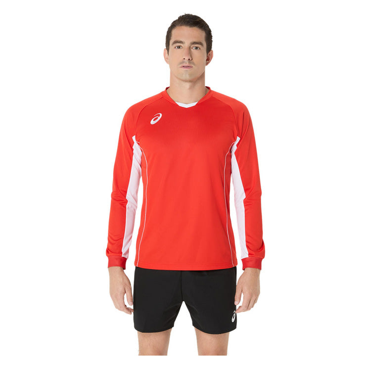 アシックス asics バレーボール ゲームプラシャツ ゲームシャツ 長袖 Tシャツ 2053A215 スポーツウェア asi25ss