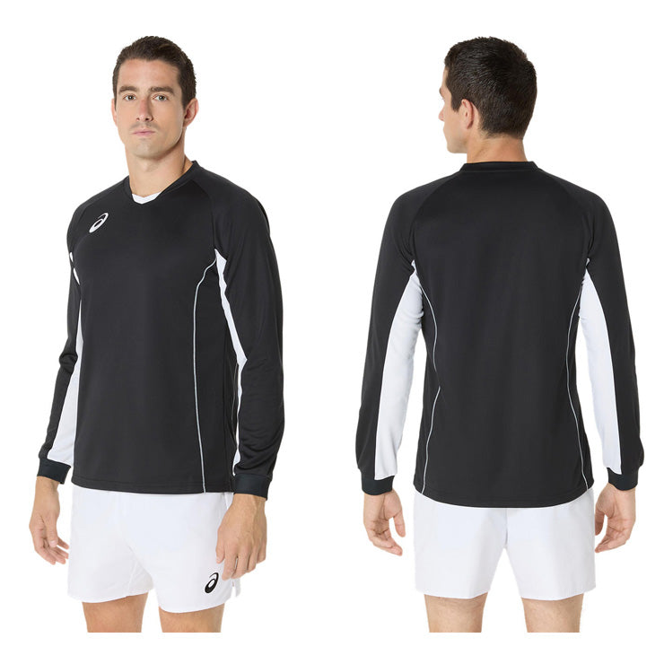 アシックス asics バレーボール ゲームプラシャツ ゲームシャツ 長袖 Tシャツ 2053A215 スポーツウェア asi25ss