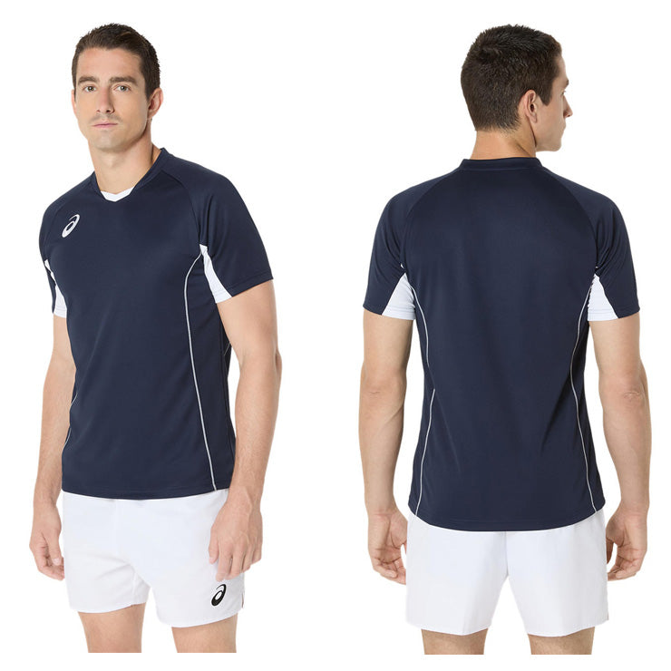 アシックス asics バレーボール ゲームプラシャツ ゲームシャツ 半袖 Tシャツ 2053A218 スポーツウェア asi25ss