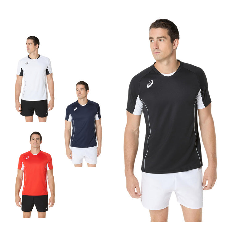 アシックス asics バレーボール ゲームプラシャツ ゲームシャツ 半袖 Tシャツ 2053A218 スポーツウェア asi25ss