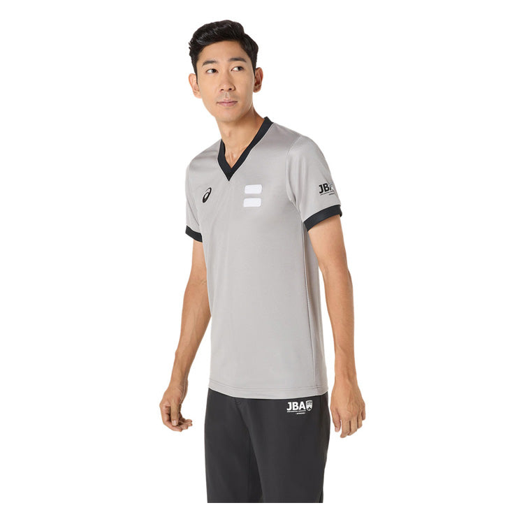 アシックス asics バスケットボール レフリーシャツ 半袖 審判 Tシャツ JBA 2063A421 スポーツウェア asi25ss