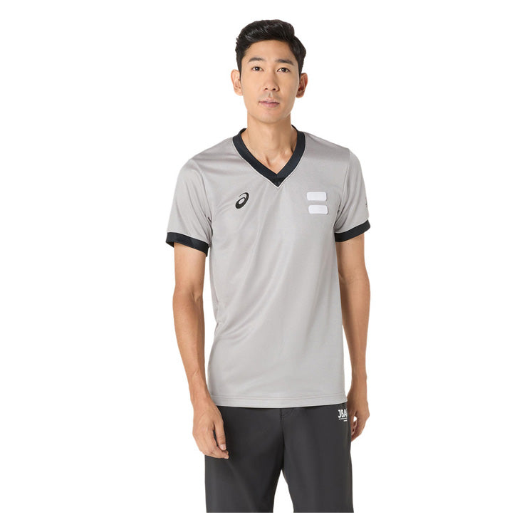 アシックス asics バスケットボール レフリーシャツ 半袖 審判 Tシャツ JBA 2063A421 スポーツウェア asi25ss