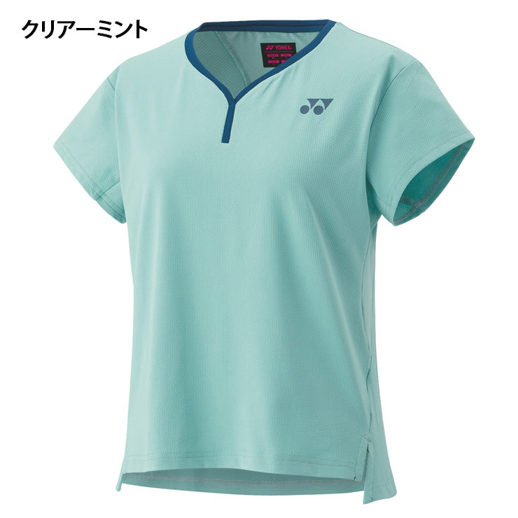 ヨネックス YONEX ウィメンズ ゲームシャツ 半袖 テニスウェア バドミントンウェア レディース 20837 スポーツウェア yon25fw