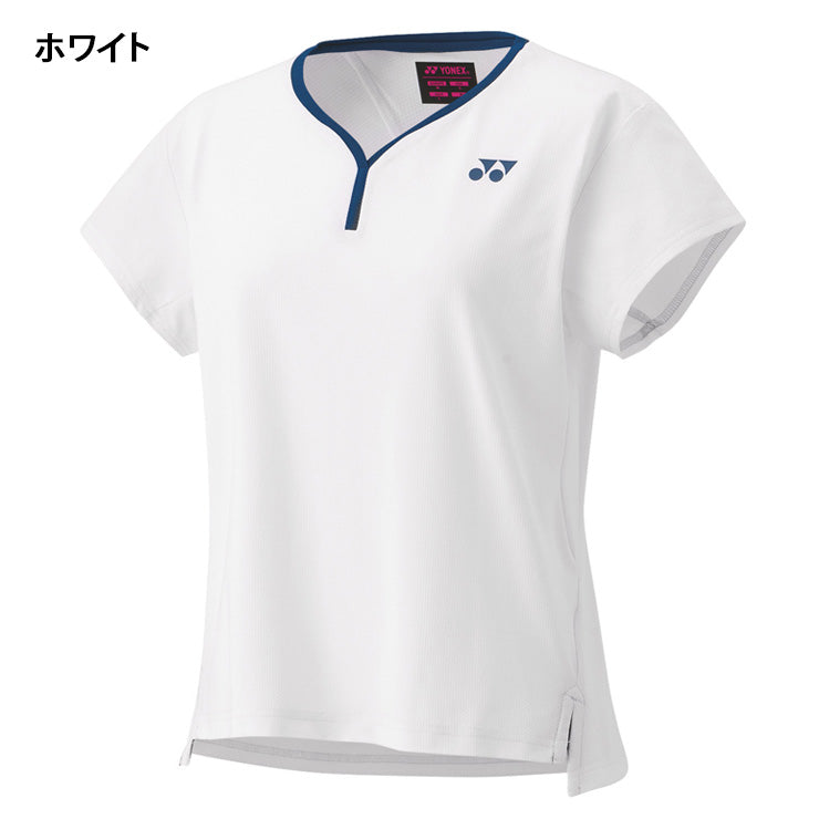 ヨネックス YONEX ウィメンズ ゲームシャツ 半袖 テニスウェア バドミントンウェア レディース 20837 スポーツウェア yon25fw