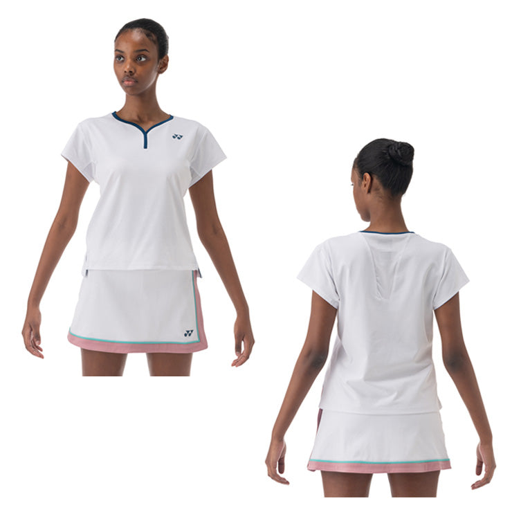 ヨネックス YONEX ウィメンズ ゲームシャツ 半袖 テニスウェア バドミントンウェア レディース 20837 スポーツウェア yon25fw