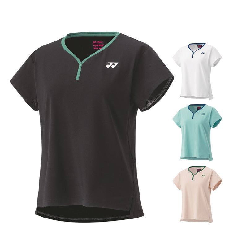 ヨネックス YONEX ウィメンズ ゲームシャツ 半袖 テニスウェア バドミントンウェア レディース 20837 スポーツウェア yon25fw