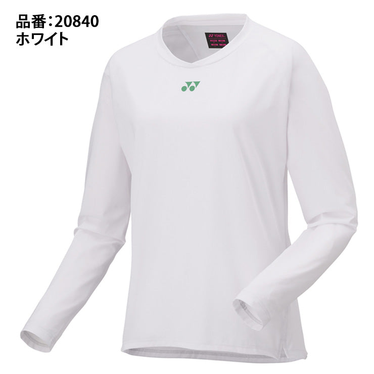 ヨネックス YONEX ウィメンズ ゲームシャツ 長袖 テニスウェア バドミントンウェア レディース 20840 スポーツウェア yon25fw