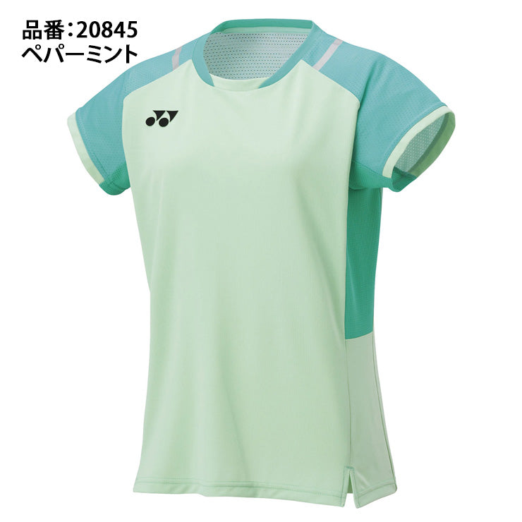 ヨネックス YONEX ウィメンズ ゲームシャツ 半袖 テニスウェア バドミントンウェア レディース 20845 スポーツウェア yon25fw