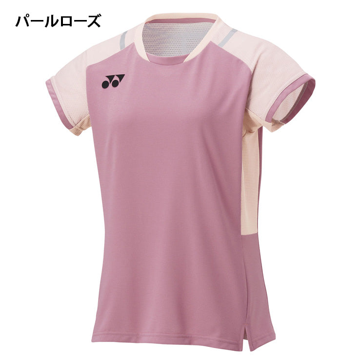 ヨネックス YONEX ウィメンズ ゲームシャツ 半袖 テニスウェア バドミントンウェア レディース 20845 スポーツウェア yon25fw