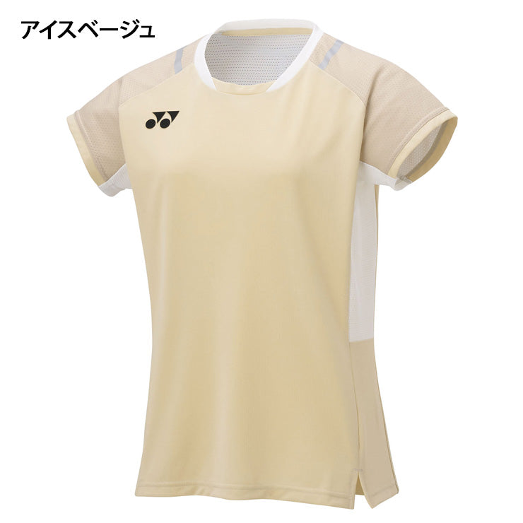 ヨネックス YONEX ウィメンズ ゲームシャツ 半袖 テニスウェア バドミントンウェア レディース 20845 スポーツウェア yon25fw