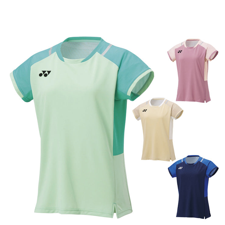 ヨネックス YONEX ウィメンズ ゲームシャツ 半袖 テニスウェア バドミントンウェア レディース 20845 スポーツウェア yon25fw