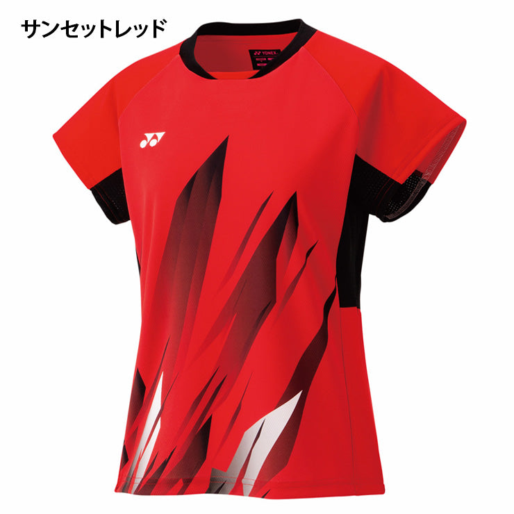 ヨネックス YONEX ウィメンズ ゲームシャツ 半袖 テニスウェア バドミントンウェア レディース 20885 スポーツウェア yon25fw