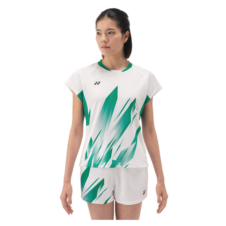 ヨネックス YONEX ウィメンズ ゲームシャツ 半袖 テニスウェア バドミントンウェア レディース 20885 スポーツウェア yon25fw