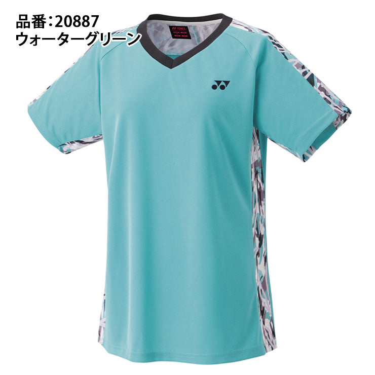 ヨネックス YONEX ウィメンズ ゲームシャツ 半袖 テニスウェア バドミントンウェア レディース 20887 スポーツウェア yon25fw