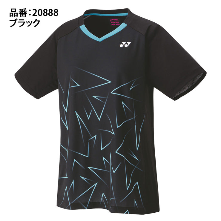 ヨネックス YONEX ウィメンズ ゲームシャツ 半袖 テニスウェア バドミントンウェア レディース 20888 スポーツウェア yon25fw