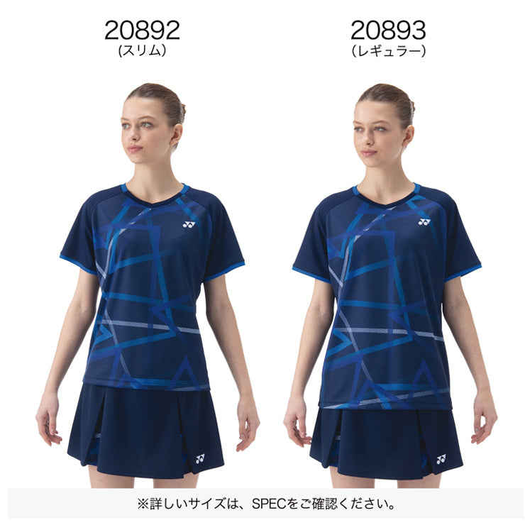 ヨネックス YONEX ウィメンズ ゲームシャツ スリムタイプ 半袖 テニス