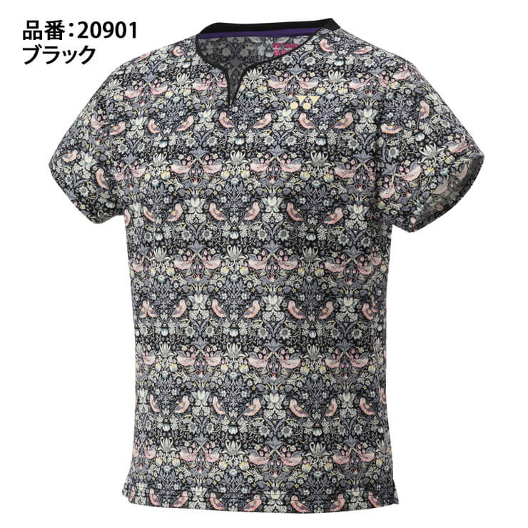 ヨネックス YONEX ウィメンズ ゲームシャツ 半袖 テニスウェア バドミントンウェア レディース 20901 スポーツウェア yon25fw