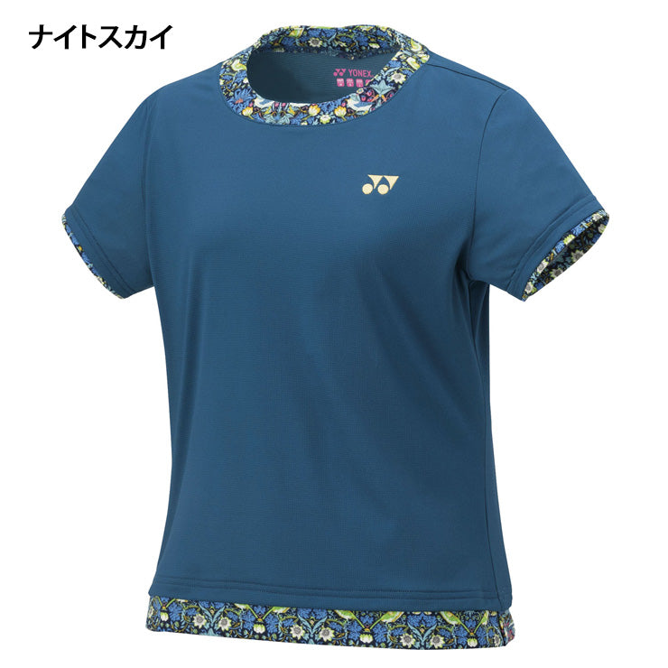 ヨネックス YONEX ウィメンズ ゲームシャツ 半袖 テニスウェア バドミントンウェア レディース 20902 スポーツウェア yon25fw