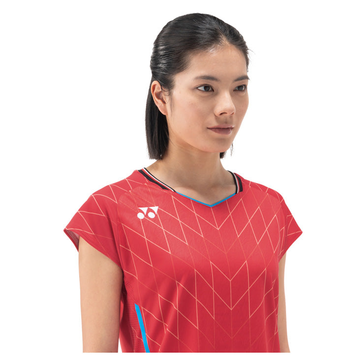 ヨネックス YONEX ウィメンズ ゲームシャツ フィットタイプ 半袖 テニスウェア バドミントンウェア レディース 20915 スポーツウェア yon25fw