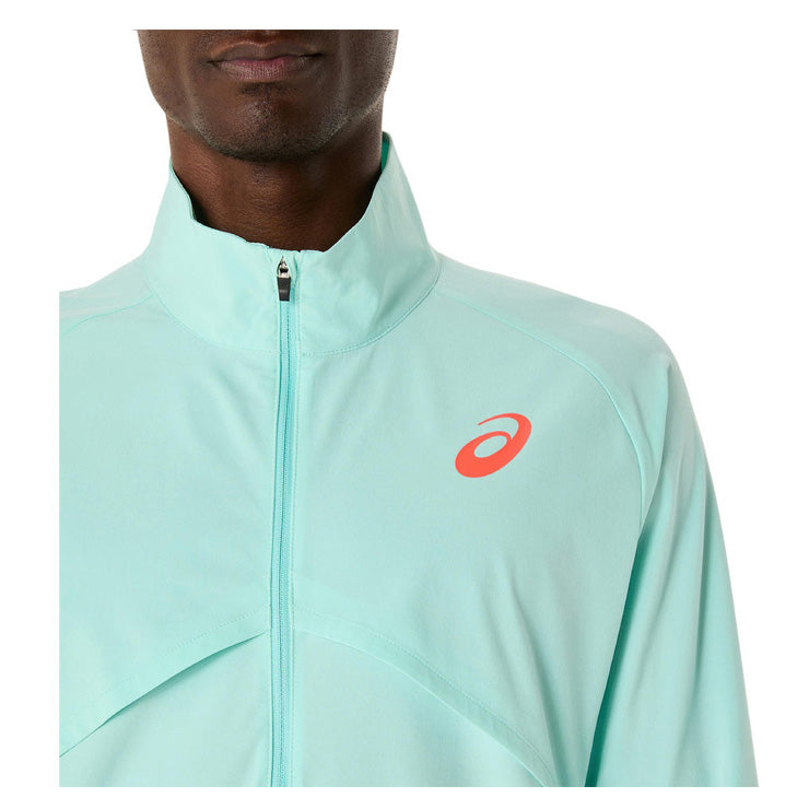 アシックス asics 陸上 ジャージ ハイブリッド ストレッチ ウーブン ジャケット 長袖 2091A752 上 スポーツウェア asi25ss