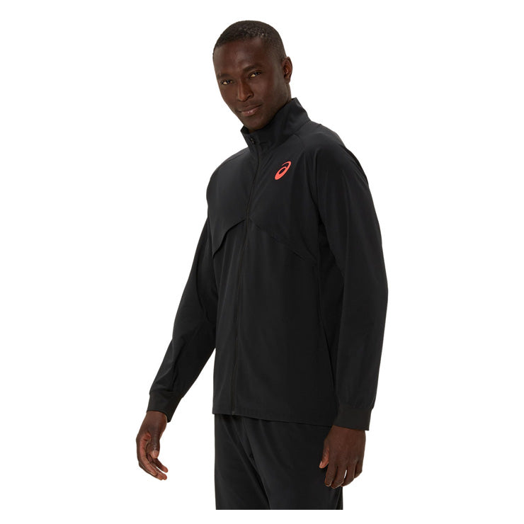 アシックス asics 陸上 ジャージ ハイブリッド ストレッチ ウーブン ジャケット 長袖 2091A752 上 スポーツウェア asi25ss