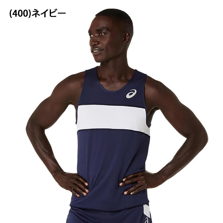 アシックス asics メンズ ランニングシャツ 陸上 2091A846 スポーツウェア asi26ss ネコポス
