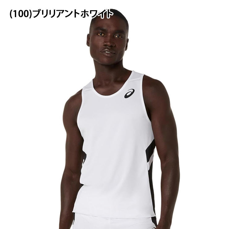 アシックス asics メンズ ランニングシャツ 陸上 2091A847 スポーツウェア asi26ss ネコポス